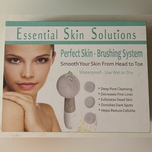 Perfect Skin Brushing System - White